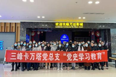 浩氣長存，英雄不朽 ——三峰卡萬塔黨總支組織觀看《長津湖之水門橋》